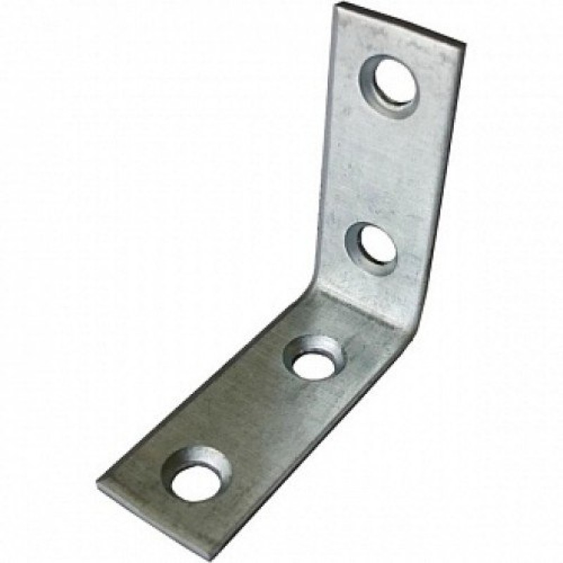 Кутник монтажний перфорований 60x60x15x2 цинк